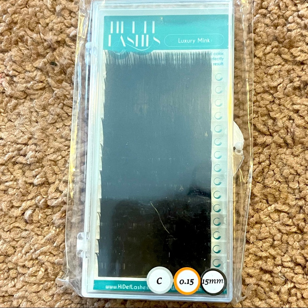 Hi-Def Lashes Luxury Mink C 0.15 15mm Lash Extensions